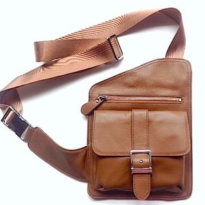 NWT - The Most Comfortable Leather Crossbody Bag